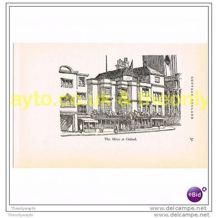 MITRE AT OXFORD, 1936, Book Illustration