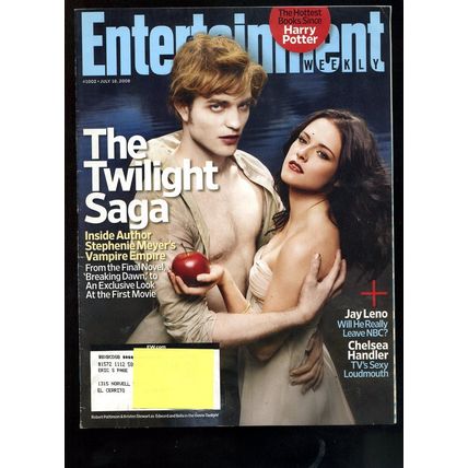 Entertainment Weekly Mag July 18,2008 THE TWILIGHT SAGA VAMPIRE EMPIRE EXC.