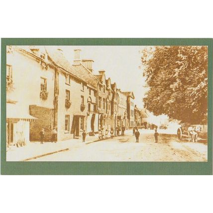 Postcard Fairford High Street 1890's Victorian Gloucestershire - Nostalgia