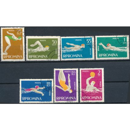 Water Sports - Romania 1963 - FH - MiNr 2153/9