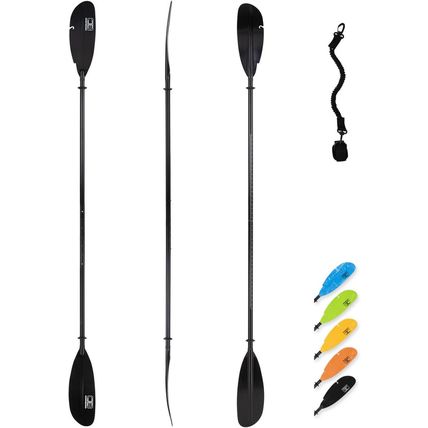 OCEANBROAD Adjustable Fishing Kayak Paddle - 94In/240Cm-98In/250Cm-102In/260Cm A