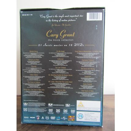 Cary Grant The Movie Collection DVD Box Set 21 Classic Movies on 18 DVD Discs