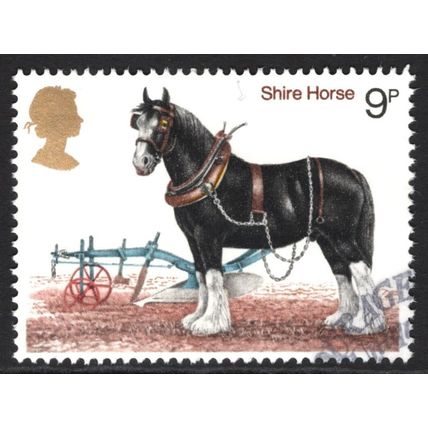 GREAT BRITAIN 1978: HORSES - 9p USED (G9)