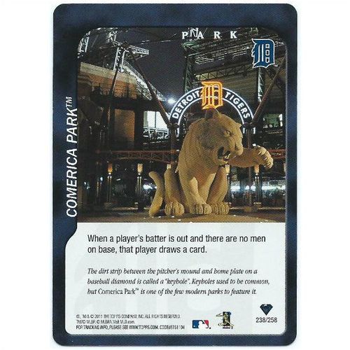 2011 Topps Attax - #238 - Comerica Park