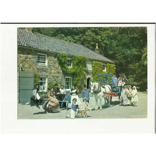 Channel Islands GUERNSEY Folk Museum Postcard by National Trust/Dennis