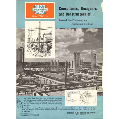 dresser engineering company 1959 consultants designers oil vintage ad