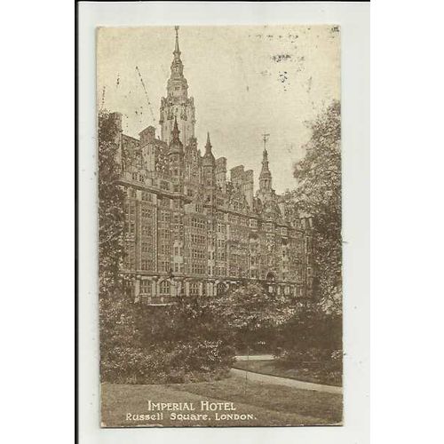 LONDON Imperial Hotel, Russell Square Postcard