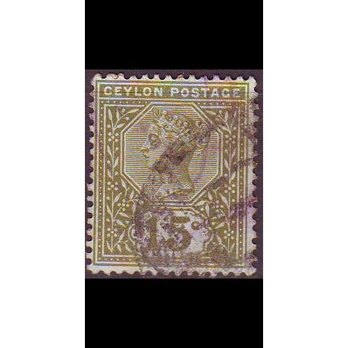 CEYLON SRI LANKA [1886] MiNr 0096 ( O/used ) [La]