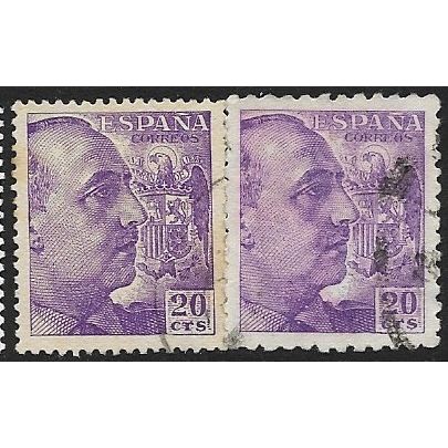 1939/1953 Michel 844A+844C - fine used (o)
