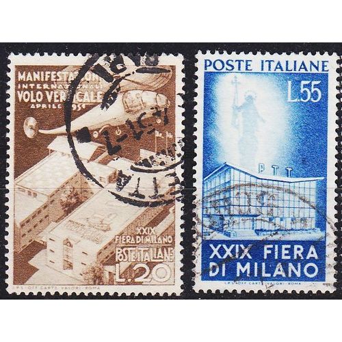ITALIEN ITALY [1951] MiNr 0830-31 ( O/used )