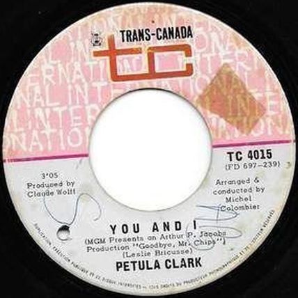 Petula Clark - Trans-Canada # TC 4015 - 7 pouces, 45 tours