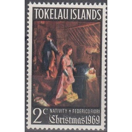 Tokelau Islands 1969 Michel 13 Neuf ** Cote (2005) 0.55 Euro Noël