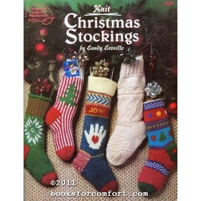 Knit Christmas Stockings Book 1325