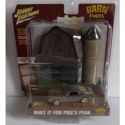 JOHNNY LIGHTNING ' BARN FINDS ' 1968 FORD MUSTANG GT FASTBACK ( 2018)