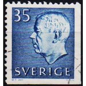 Sweden. 1951 35ore S.G.435a Used