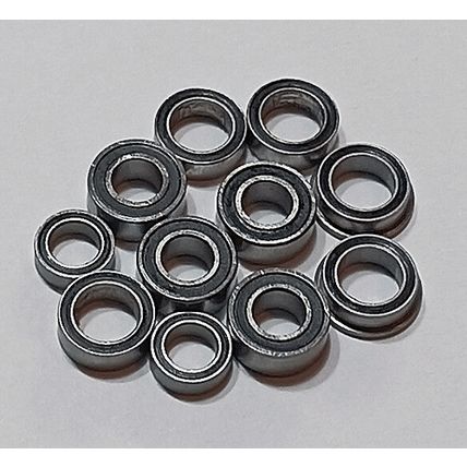 (11pcs) CORALLY FSX10 Rubber Sealed Ball Bearing Set