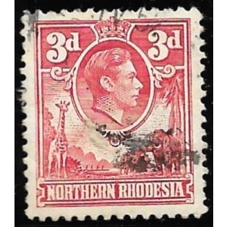 NORTHERN RHODESIA 1938 SG 35 - fine used (o)