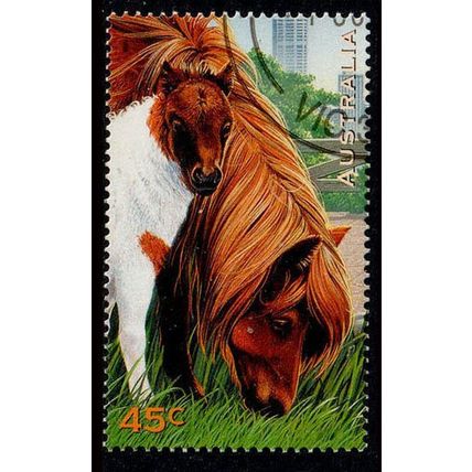 Australia 1996 Pets 45c Used Stamp Animal Horse