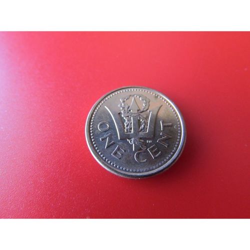 1997 BARBADOS ONE CENT FREE POST. AAW