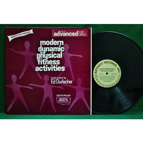 Durlacher - Physical Fitness Activities-Advanced for Girls - 2-LP - HYP 16 - EX+