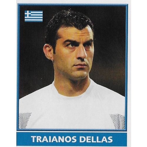 Merlin's ENGLAND 2004 Stickers: No.108 - Greece's Defender: Dellas