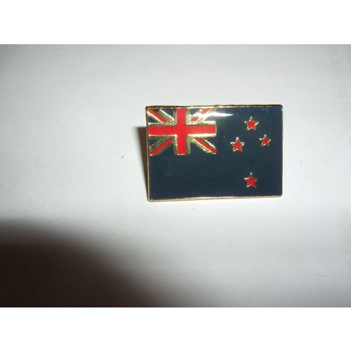 Enamel New Zealand Flag Badge