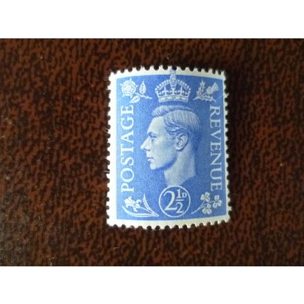 1941 GB King George VI definitve 2 1/2d unmounted mint stamp SG489
