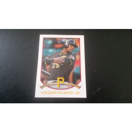 2015 Topps MLB Stickers # 243 Gregory Polanco Mint (9) Pittsburgh Pirates