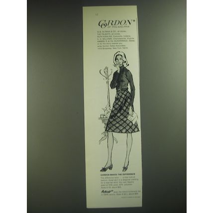 1974 Gordon of Philadelphia Skirt and Activair Turtleneck Top Advertisement