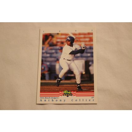 Anthony Collier 1992 Classic Best NO. 204