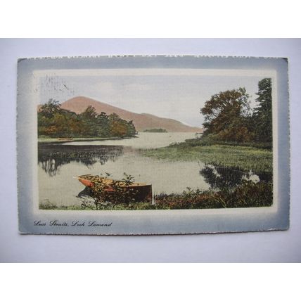Loch Lomond at Luss. Near Balloch, Tarbet etc. (1914 - Valentine)