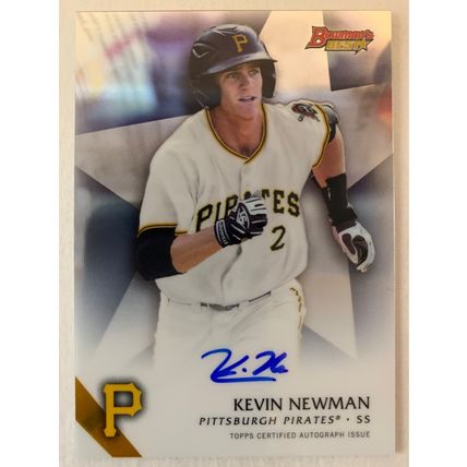 2015 Bowman's Best Best of '15 Autographs #B15KN Kevin Newman