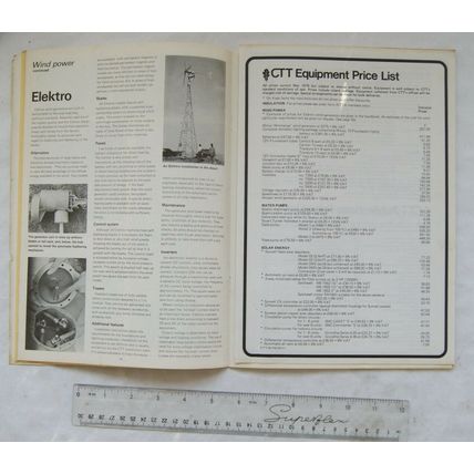1976 Conservation Tools & Technology catalogue handbook for energy conservation