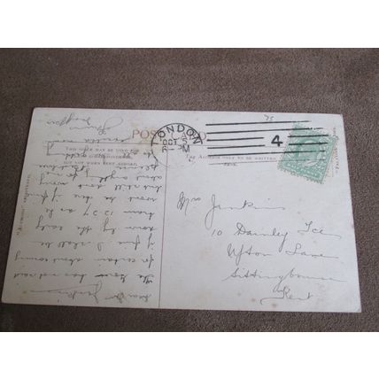Early fr Alumino series Postcard- Wells Cathedral, Somerset