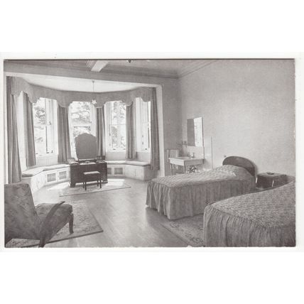 The Bedroom Busbridge Hall Godalming Postcard Surrey