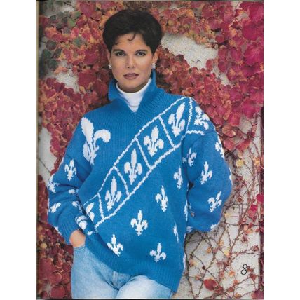 Patons Knitting Book 557 O Canada Volume Two ©1991 Jacket Pullover 11 projects