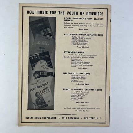 She Wore a Yellow Ribbon Sheet Music 1949 John Wayne, Joanne Dru