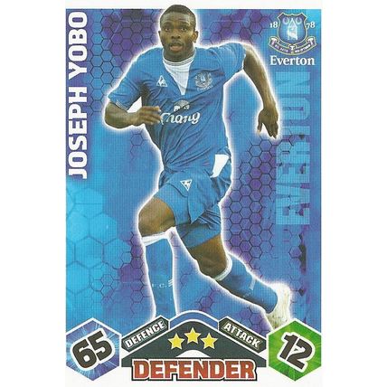 Match Attax 2009/10 Collection: Everton, Defender - Yobo