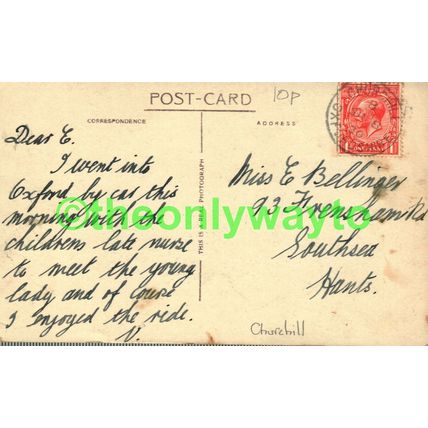 Oxford, Christ Church Dining Hall, RP Postcard, 1930