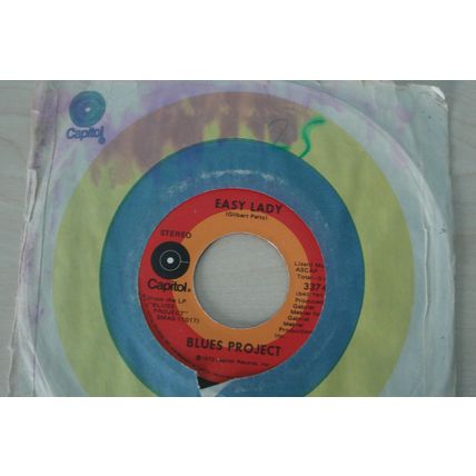 A3-BLUES PROJECT-EASY LADY/CRAZY GIRL-US 7" SINGLE-1972-NM-Al Kooper,