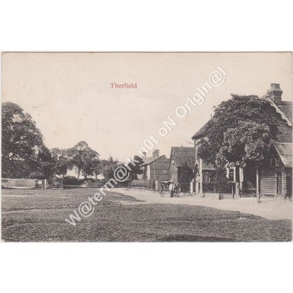 PPC Police Row Therfield nr Royston Hertfordshire 1909 Robert Clark