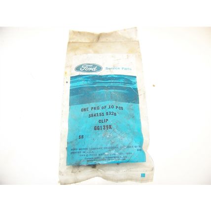 Ford FOMOCO NOS Spring Clips #384151S32B 6 pcs