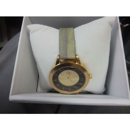 Earth Wood Watch With Leather Band