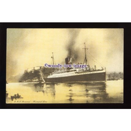 LS1290 - Cunard Liner - Antonia - artist postcard