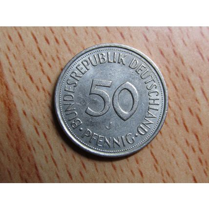 1981j 50 Pfennig Germany Coin