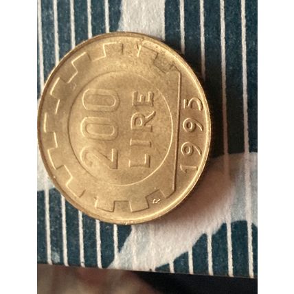 Umlaufmünze Italien 200 Lira 1995