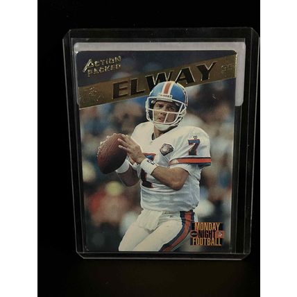 John Elway #58 | 1995 Action Packed Monday Night Football Trading Card