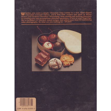 Better Homes & Gardens Chocolate Cook Book