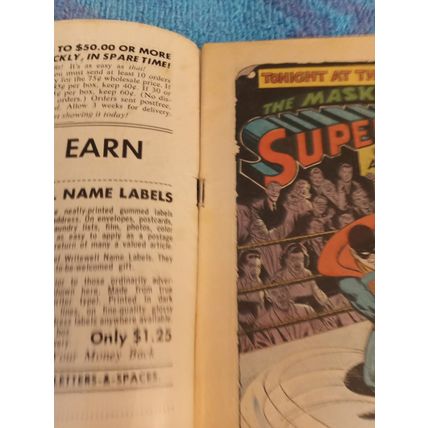 Silver Age DC Action Comics # 372 The Masked Superman 4.0 Very Good Shape 1969
