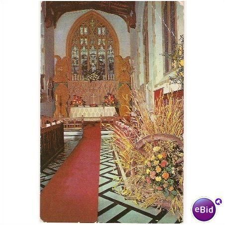Dedham, Essex St. Mary's Church Harvest Festival 1960s